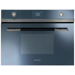 Smeg SF4120MCS Integrated Combination Microwave Oven